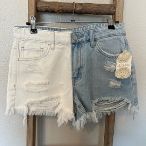 Altar’d State Multicolor Jean shorts
